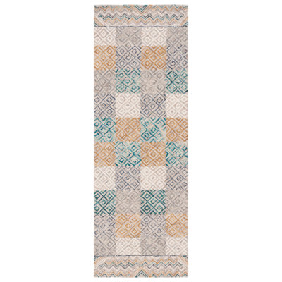 Deyoung Hand Tufted Wool Geometric Rug