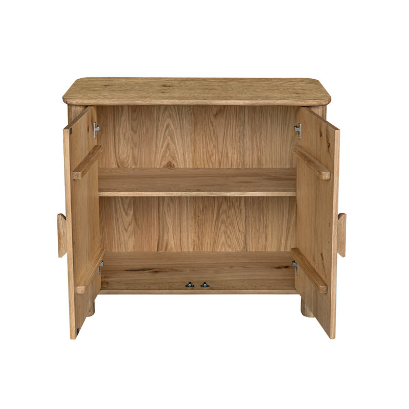 Heckman 2-Door Oak Sideboard, Brown
