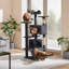 Multilevel Cat Tree Condo with Scratching Posts-176362117