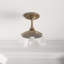 Plafonnier semi-encastré 1 lumière 10,5 po Baxter-2052842660-2052842661