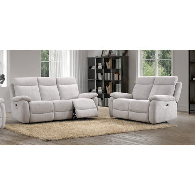 Bikash 2 Piece Reclining Sofa Set