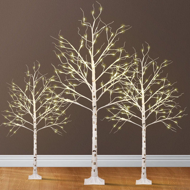 Lighted Artificial Christmas Tree