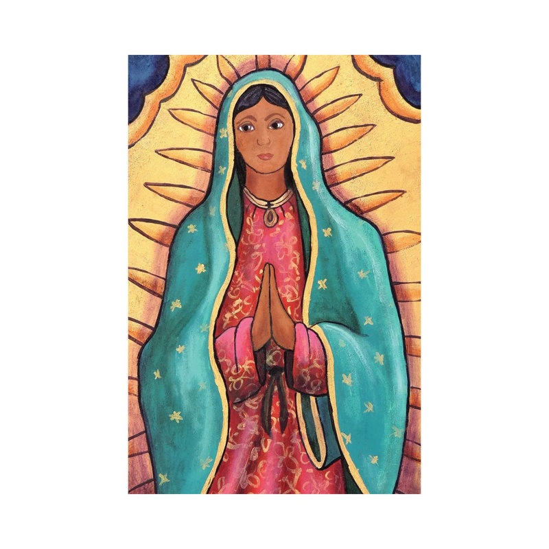 Guadalupe 1 Piece Wrapped Canvas Wall Art, 66.04 cm H x 45.72 cm W x 3.175 cm D
