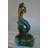 Beautiful Large Mermaid Bronze Statue Fountain - Size: 35"L x 32"W x 53"H.