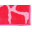 Tapis intérieur / extérieur rose à imprimé animal-1805534156