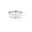 Plafonnier encastré 3 lumières Liam - verre opale blanc-430000358