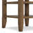 Acadian 19"W Solid Wood Transitional Square End Table with 2 Open Shelves-645222101-645222096