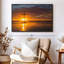 «Cross Sunset Canvas Print»-494307481