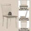 Ensemble de 2 chaises d'appoint Fedele