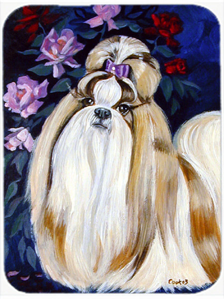 Shih Tzu Glass Cutting Board