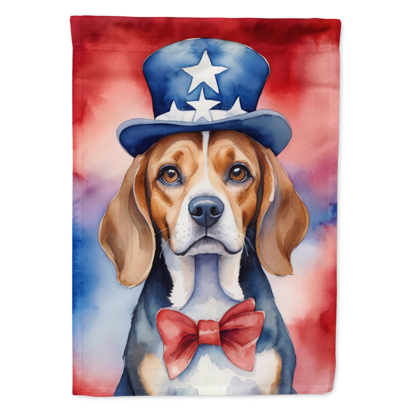 Drapeau patriotique de la maison américaine, Beagle