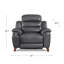 Fauteuil inclinable en cuir Raghid