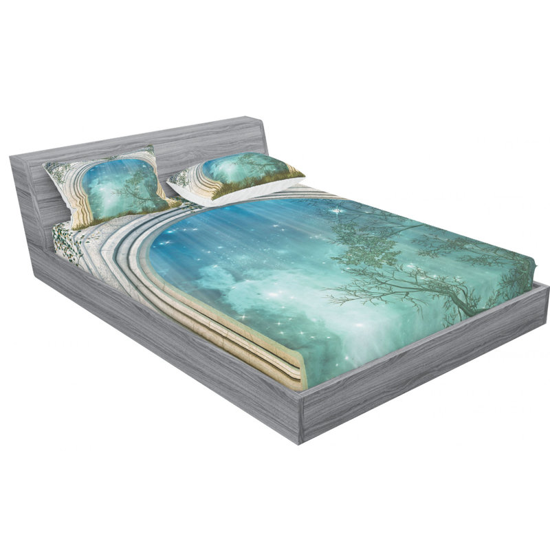 Microfiber Sheet Set, Full Sheet Set with Fitted Sheet