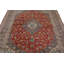 Tapis oriental traditionnel rouge fait à la main 10 x 14 pi 5 pi
