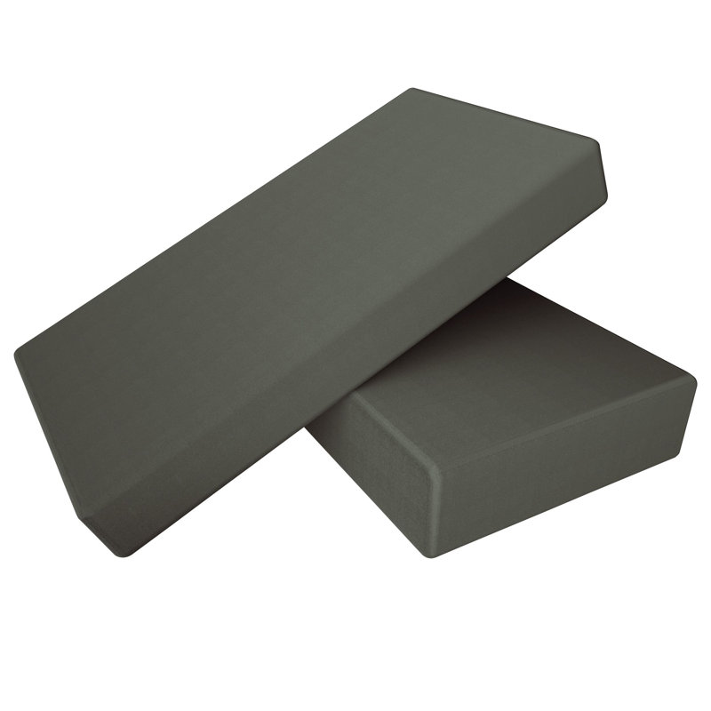 2 Pack Ultra Soft Brushed Microfiber Sheets, Dark Grey