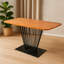 Chambersburg Beech Metal Base Dining Table