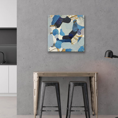  'Blue Monsoon 4' by Coco Good Acrylic Glass Wall Art