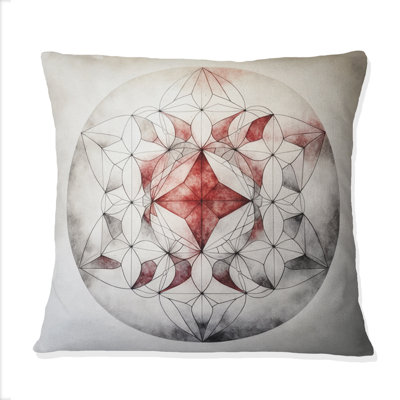 Coussin décoratif géométrique Sacred