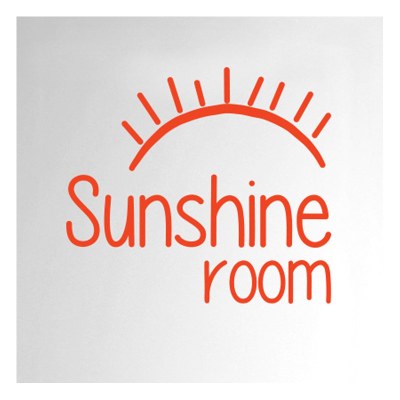 Wall Decal, Orange