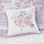 Édredon simple / simple TG en cachemire floral doux, 2 taies décoratives, coussins, literie lavable et romantique