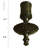 Umbrella Finial Ceiling Fan Pull Chain