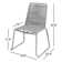 Neil Chair Stacking Patio Dining Chair (Set of 4)