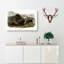 American Bison by J.W. Audubon - Wrapped Canvas Print-55306578