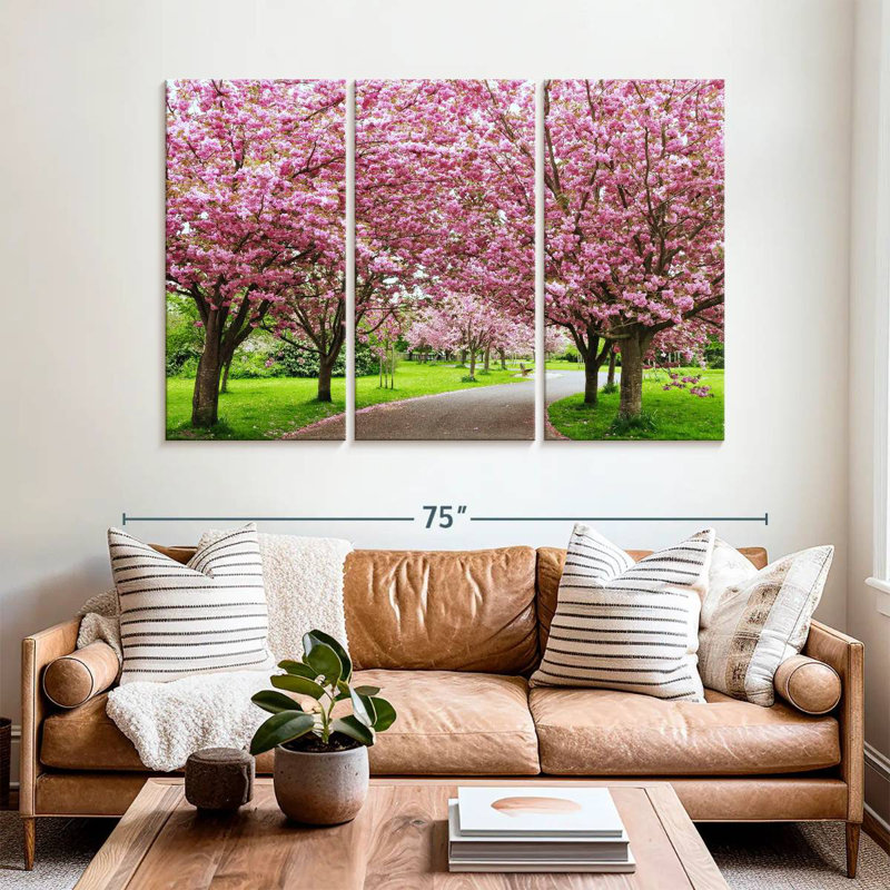 Chemin de jardin Harnek Cherry Blossom, H 42 po x l 65 po