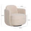 Chaise pivotante en velours vert menthe Wolfie-114318254