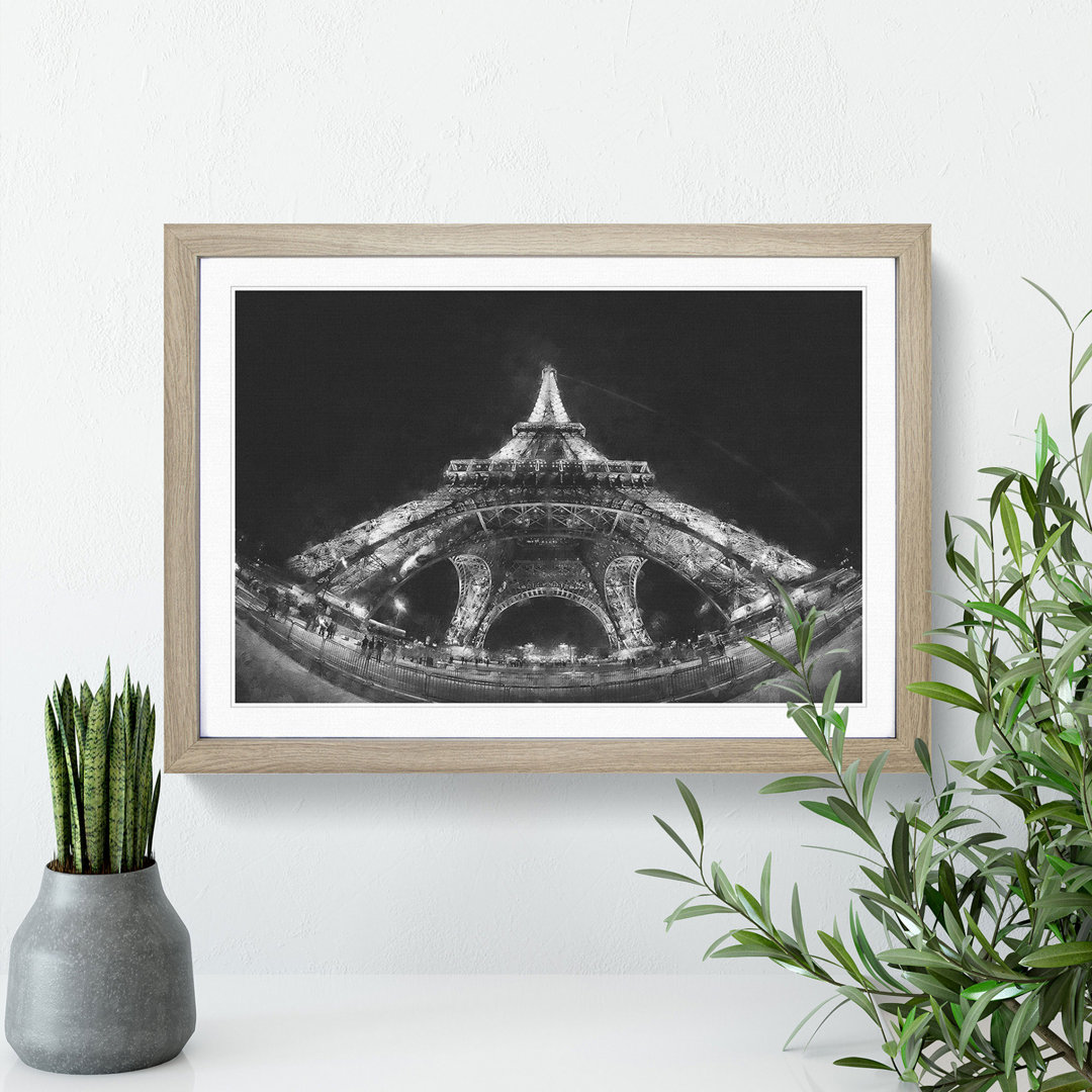 Eiffel Tower Vol.5 - Picture Frame Graphic Art