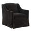 Fauteuil pivotant à jupe avec rotation à 360° et confort moelleux-2031235558