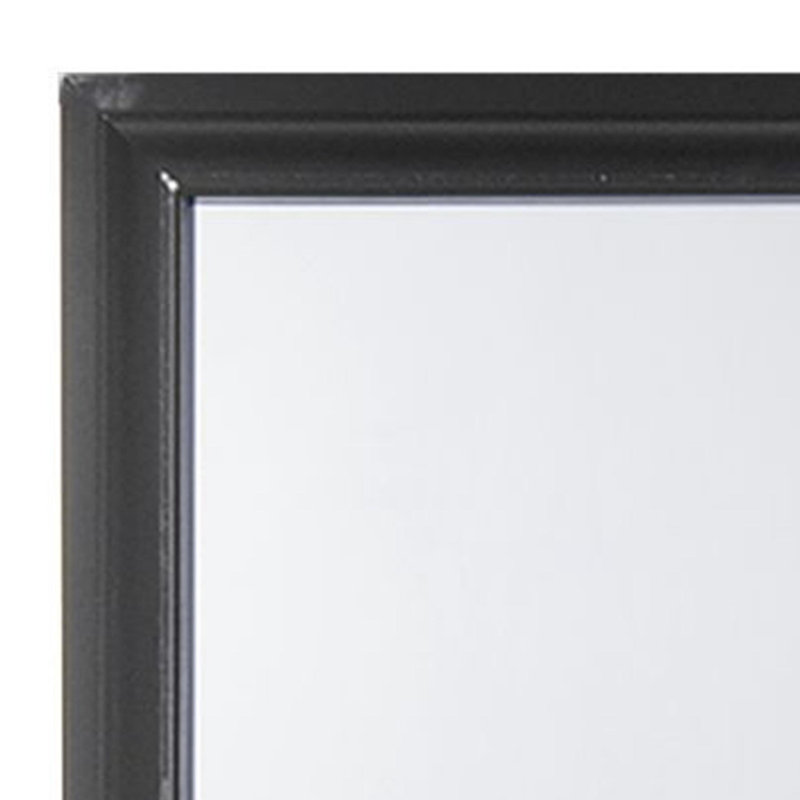 Solid Wood Flat Wall Mirror