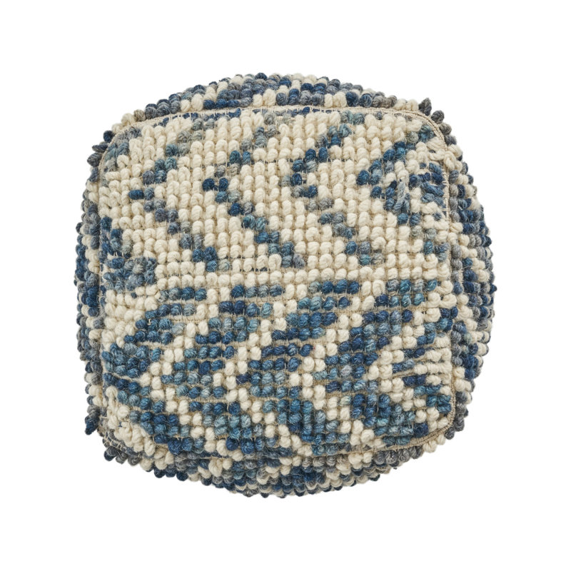 Alina Wool And Cotton Pouf
