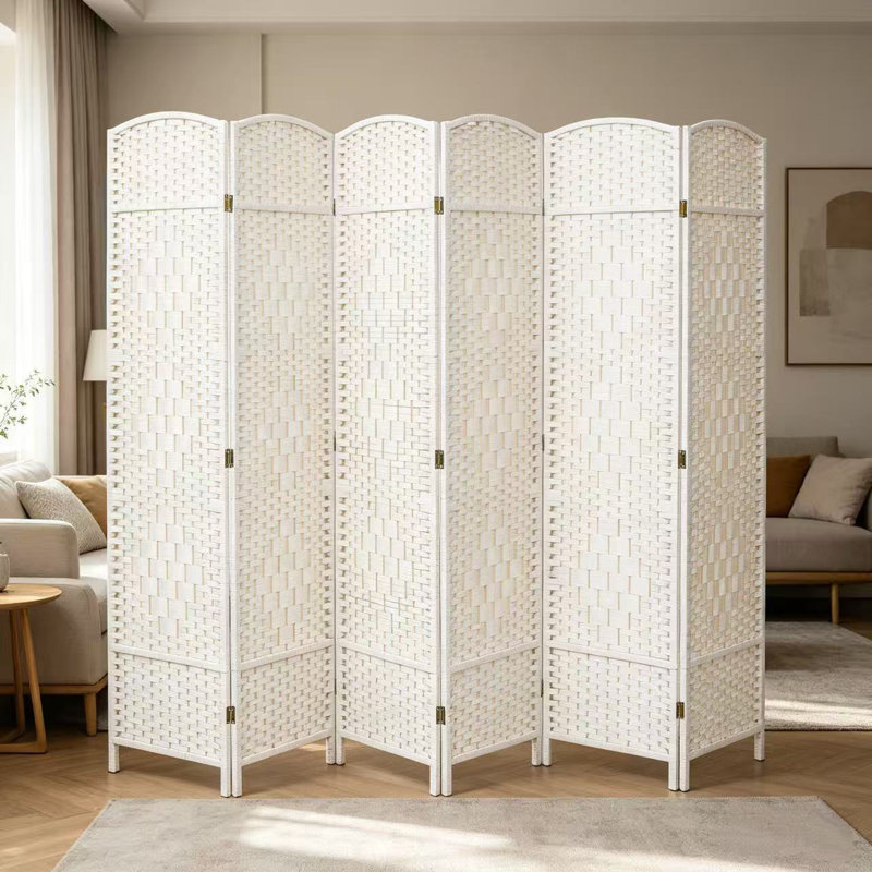 170cm H Folding Room Divider, 170" H x 240" W x 5" D