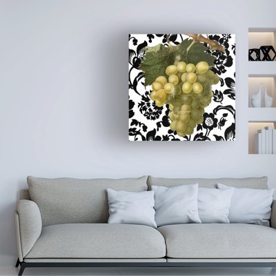 Sasha Grape Suzette Ii Canvas Art