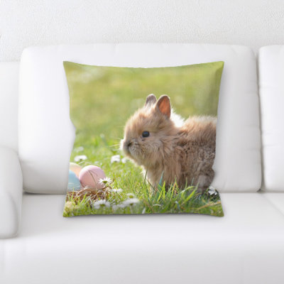 Easter Square Pillow Cover & Insert