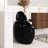 Egg Shape Single Flush 1.28 Glossy Black Toilet, Seamless Design, Quick - Release Seat, 24.74 In Height, 111.34 Lb Product Weight Ceramic, Seat For Easy Removal, 26.55 Depth, 22 Package Width-121639900