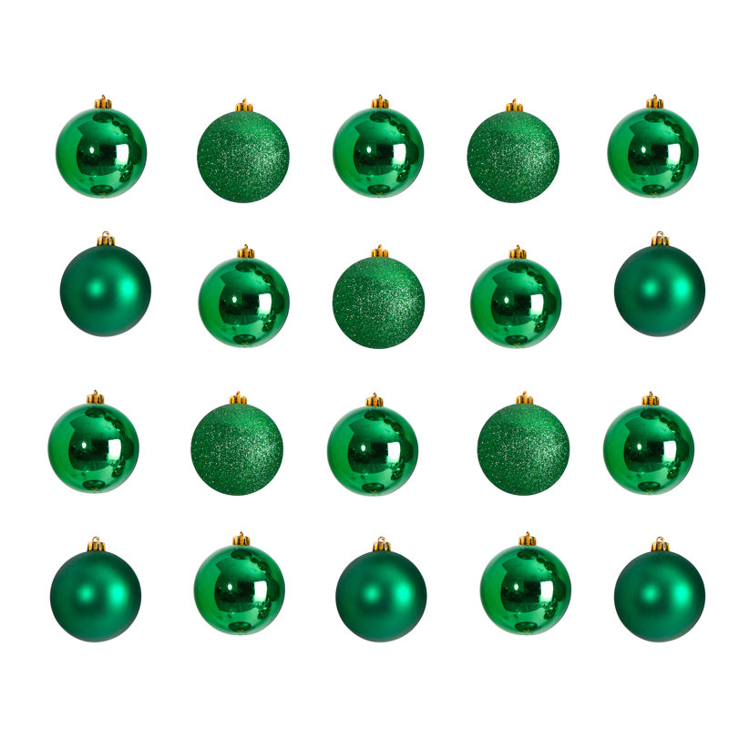 Ornement boule incassable, Vert