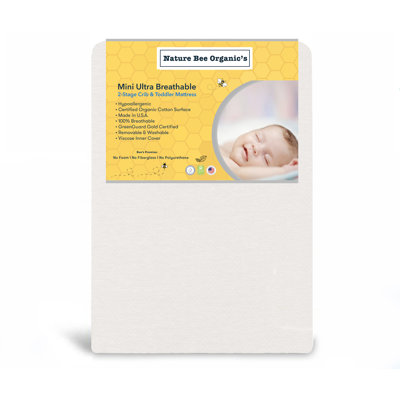 Matelas rectangulaire pour lit de bébé 2 étapes Lattingtown