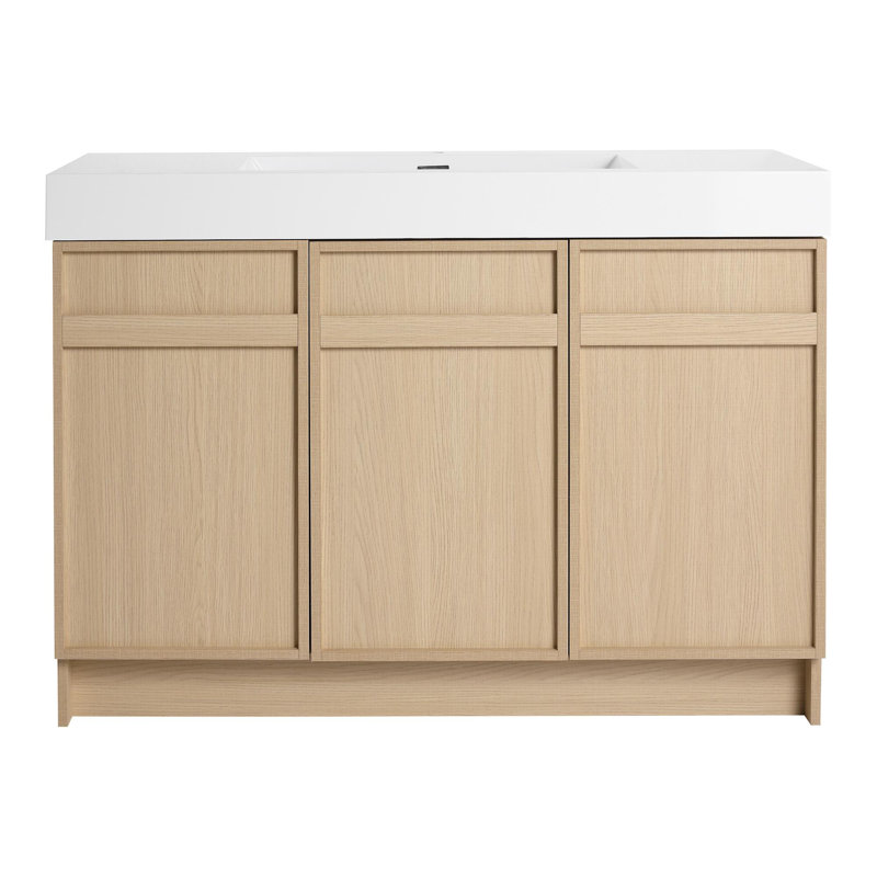 48" Multi-Functional Storage Freestanding Bathroom Vanity