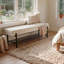Banc de rangement capitonné et capitonné-1002766493