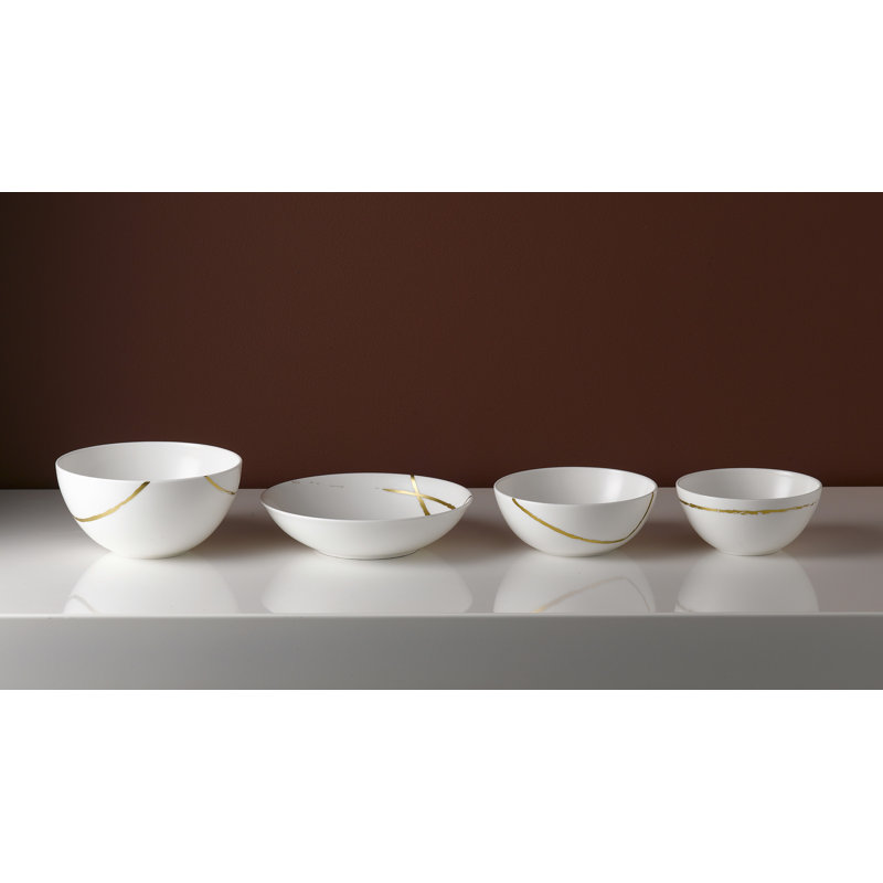 Sketch Bone China Serving Bowl