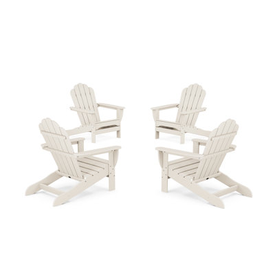 4-Piece Monterey Bay Oversized Adirondack Chair Conversation Set