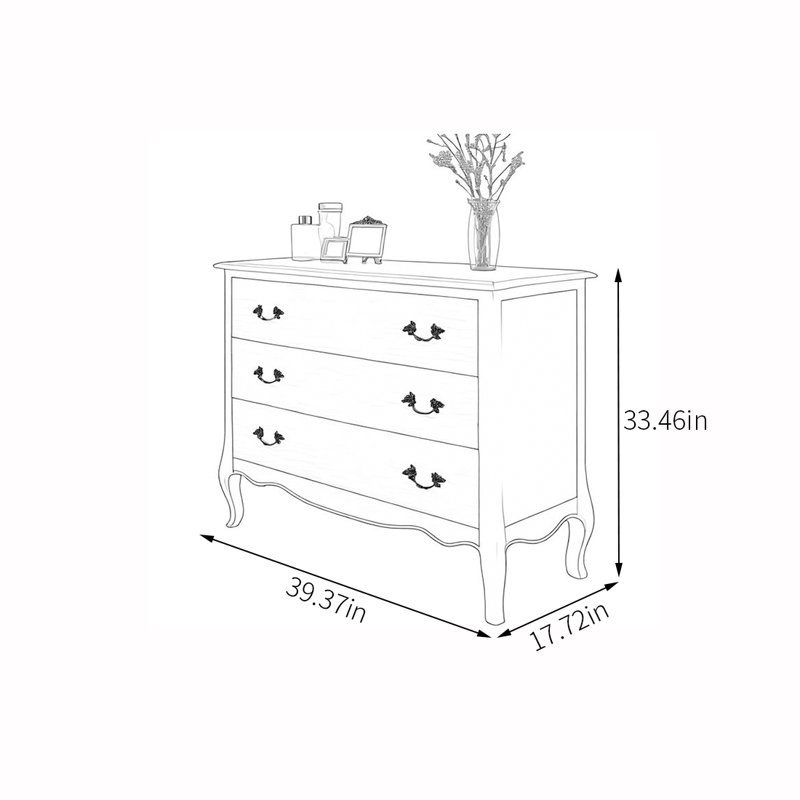 Commode de style rétro style américain