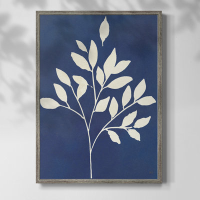 «Night Sky Silhouette I», reproduction encadrée - bois massif 47107