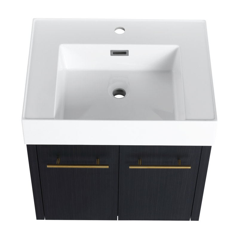 Meuble-lavabo mural avec lavabo Topcraft, 24"