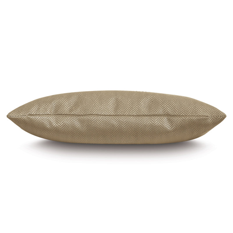 Housse de coussin rectangulaire en similicuir Natalia