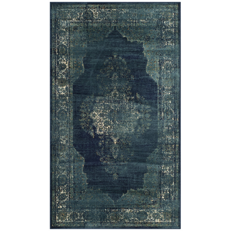 Goetz Oriental Hand Woven Area Rug, Rectangle 99 x 170cm