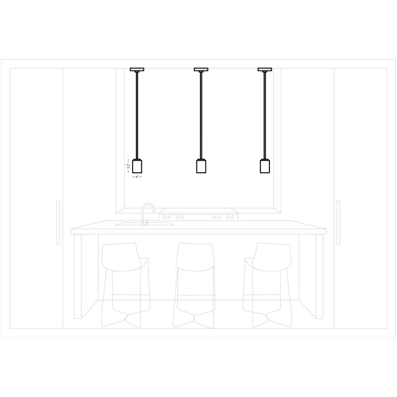 Oslo 1 - Light Single Pendant, Bronze, Yes