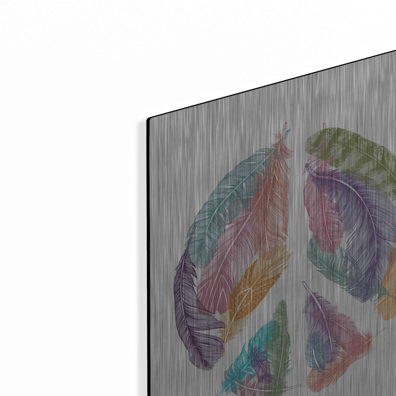 «Feathers For Peace» par Rachel Caldwell, H 16 po x l 12 po
